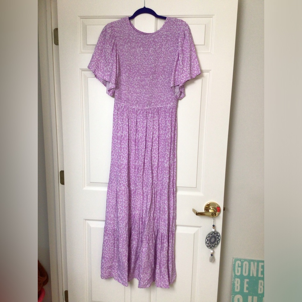 DONATED - Flowy Lavender Floral Dress